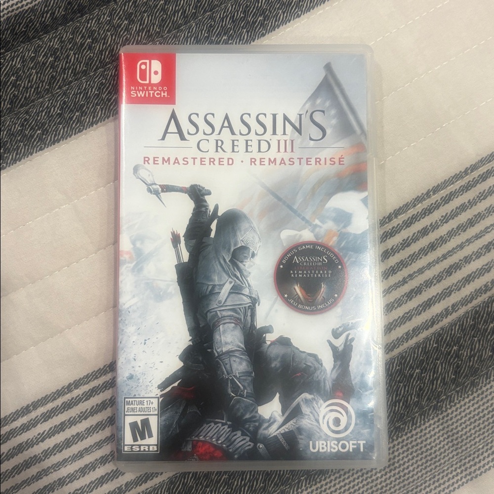 ASSASSINS CREED III REMASTERED for Nintendo Switch